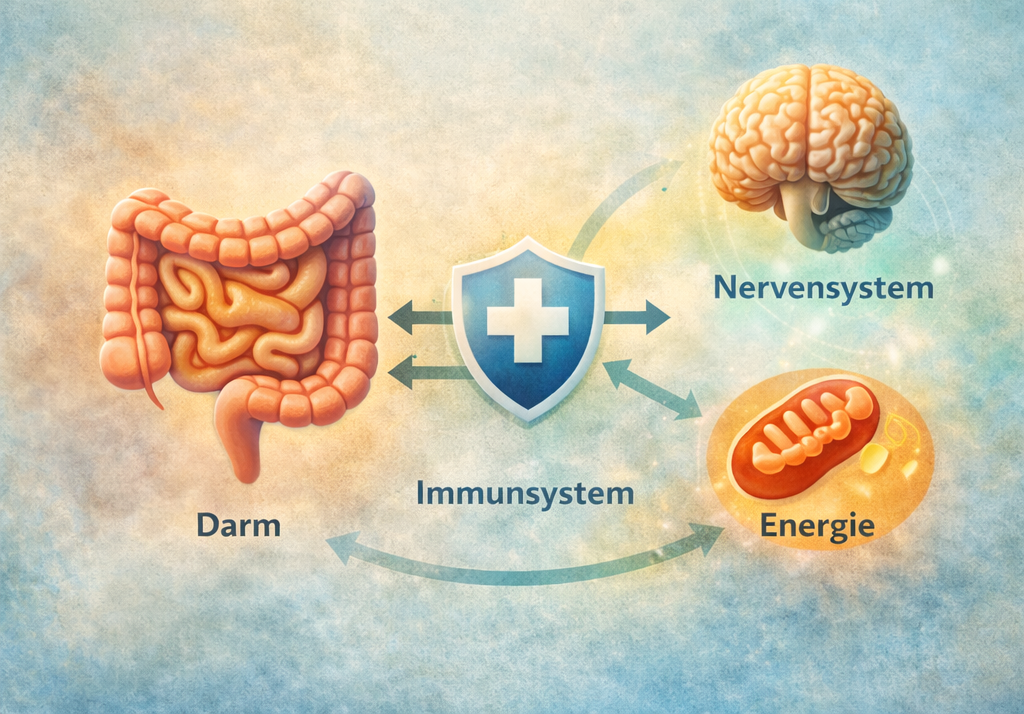 The intestine as a key organ for immunity, energy and the psyche