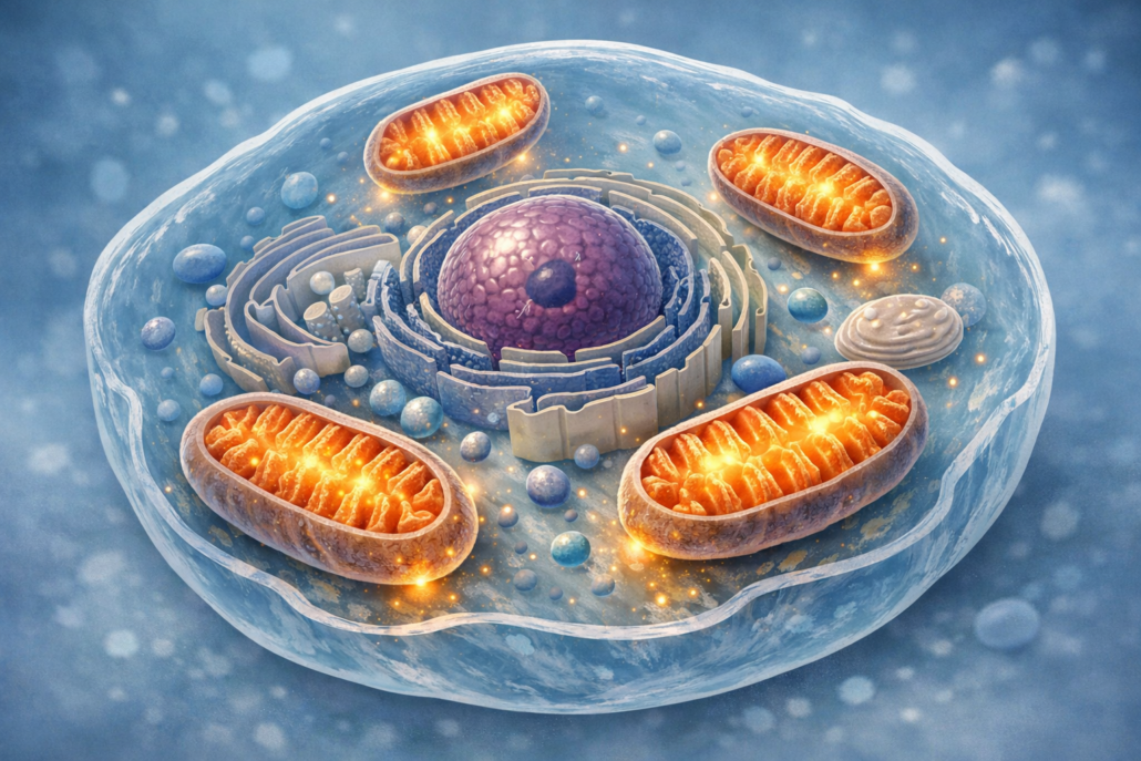 Mitochondrien als Energiezentren der menschlichen Zellen
